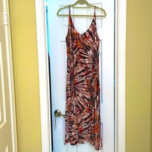 Karen Kane strap tie dye dress